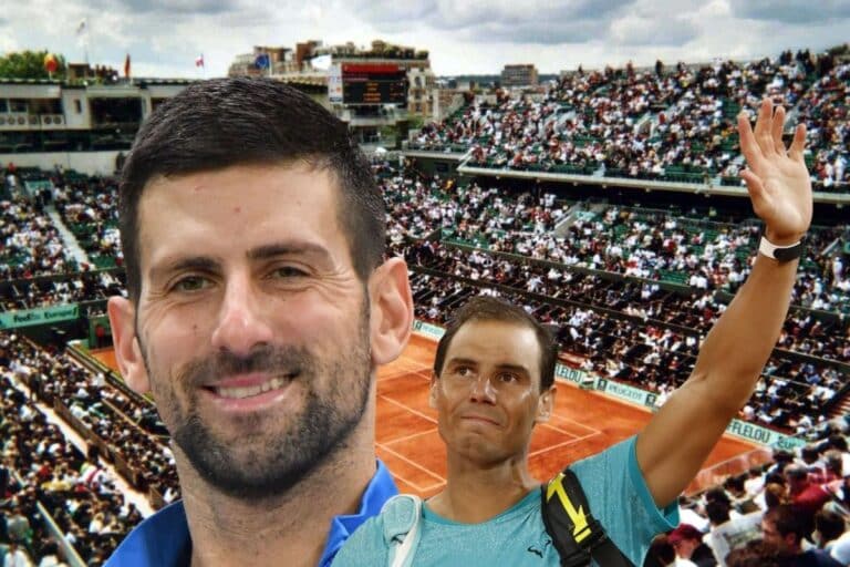 Novak Djokovic reacts to Rafael Nadal’s early exit from Roland-Garros