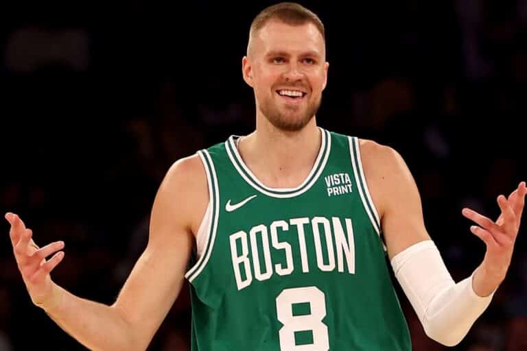 Porzingis powers Celtics to dominant victory in NBA Finals debut!