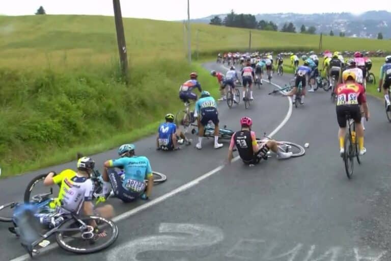 Cycling chaos: High-speed crashes ramp up tension as Tour de France looms