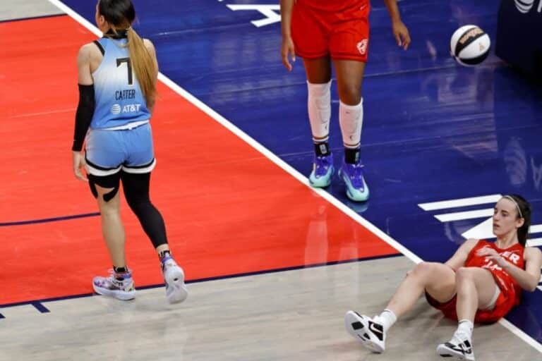 Caitlin Clark’s flagrant foul sparks controversy in WNBA
