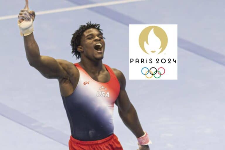 Frederick Richard edges past Brody Malone in thrilling opening night at U.S. gymnastics trials