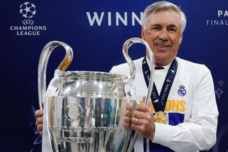 Carlo Ancelotti has more UEFA Champions Leagues than any other coach in Europe