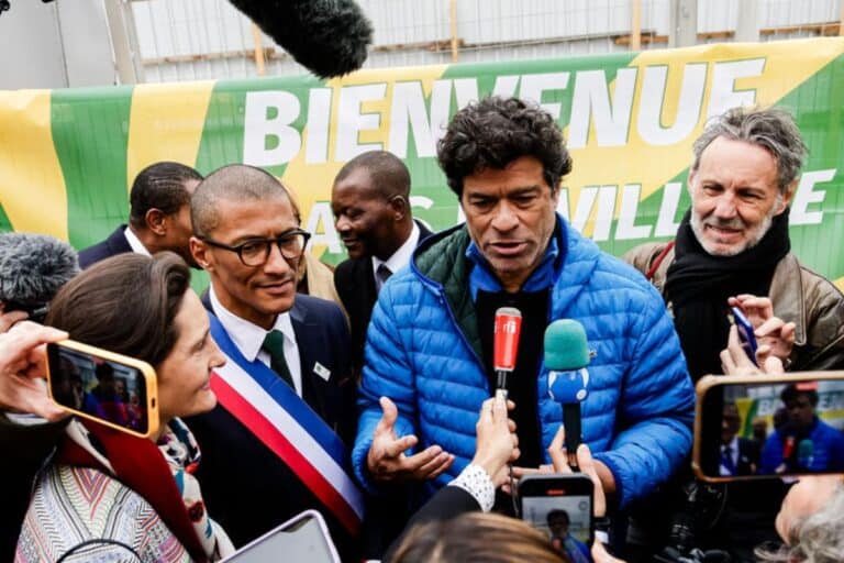 Former soccer Star Raí takes a stand against extremism in Paris