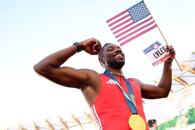 Noah Lyles secures Olympic spot with a stellar 100m victory at U.S. Trials