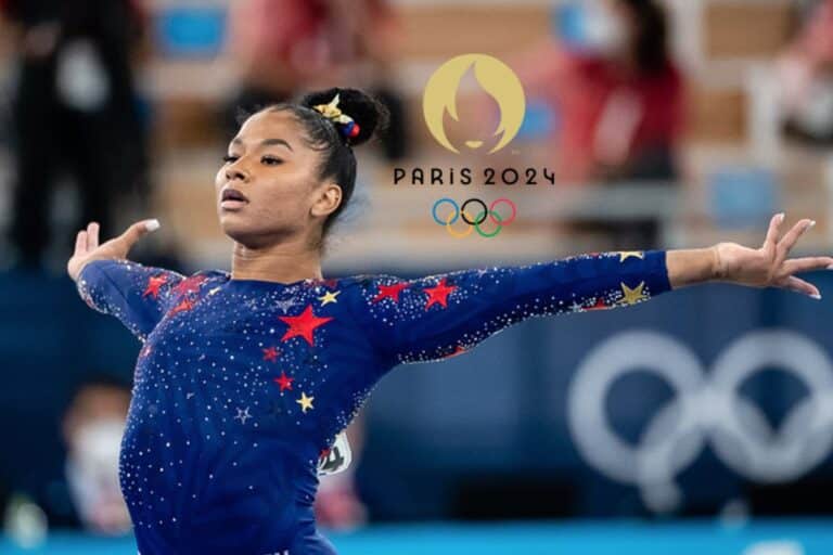 Rising star Jordan Chiles heads to Paris Olympics with celebrity fans cheering her on