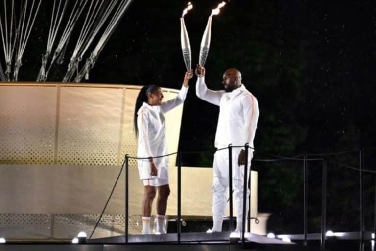 Marie-José Pérec’s touching request to Teddy Riner before lighting the Olympic cauldron