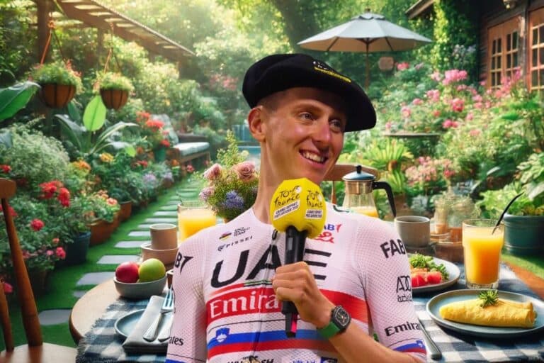 Pancakes, omelettes, and cutting-edge bikes: Tadej Pogacar’s recipe for Tour de France success