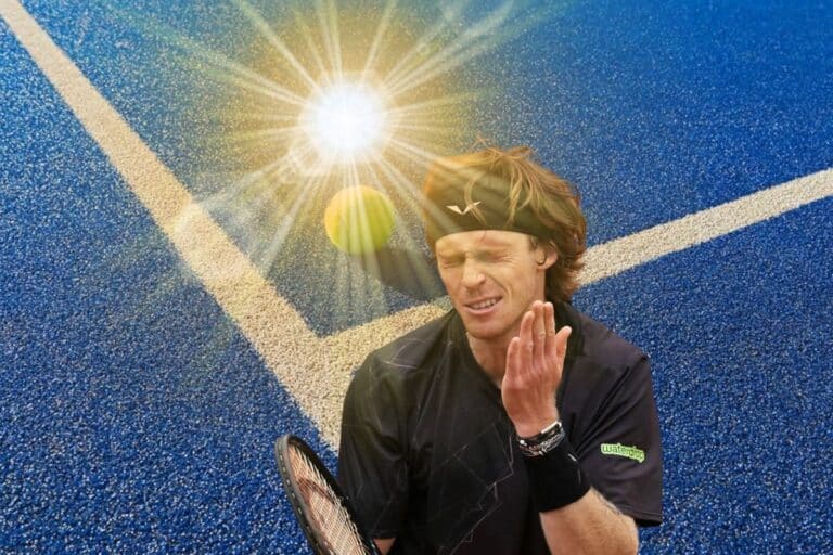 Andrey Rublev’s humorous take on a tough US Open match