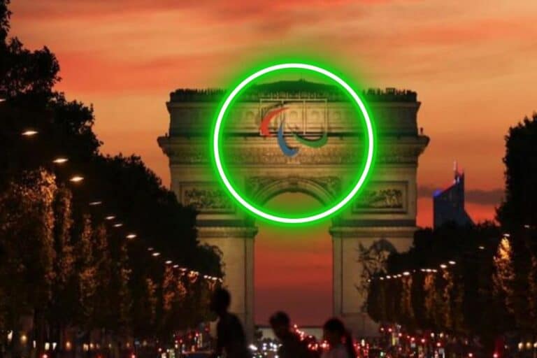 Why is the symbol of the Paralympic Games different from that of the Olympic Games?