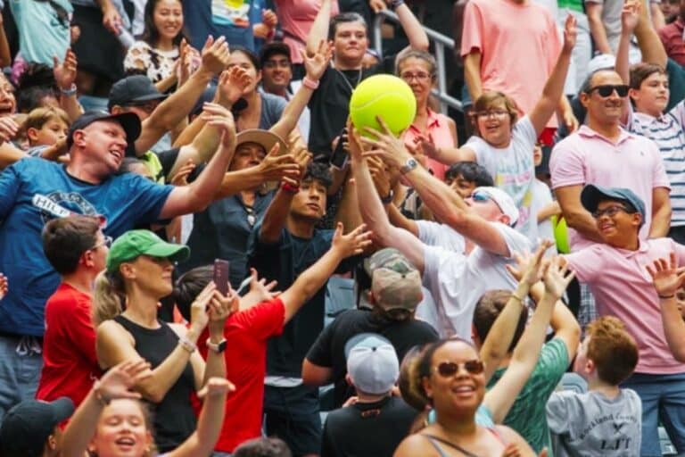 Is the US Open the loudest Grand Slam on the ATP circuit?