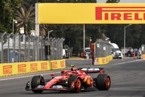 Carlos Sainz on pole position 2024 Mexico GP