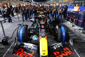 Red Bull Racing confirms the existence of a front bib adjustment device on the RB20