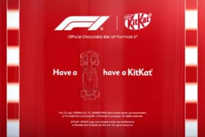 Formula 1 KitKat partnership