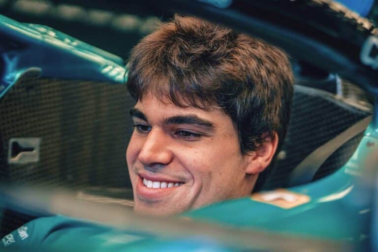 Why did Lance Stroll end up in the gravel trap on the formation lap of the Brazilian GP