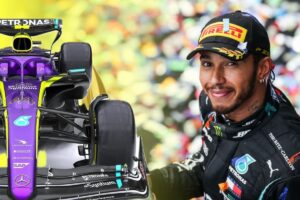 Lewis Hamilton purple livery Abu Dhabi GP