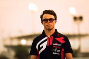 Nick de Vries Toyota Gazoo Racing WEC