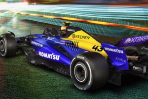 Williams Racing x Keeper Security livery