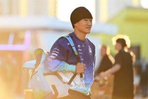 Yuki Tsunoda Las Vegas 2024