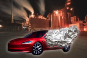 Aluminium use in automaking