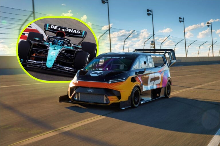 A utility van faster than an F1 car? Ford smashes the record at the world’s most famous circuit with its specially prepared Transit Custom