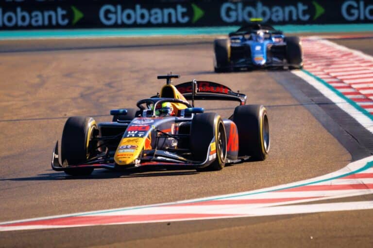 He was about to become the F2 world champion, but a disaster left him finishing his race two laps down