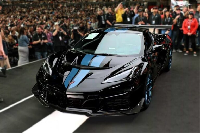 A Corvette ZR1 sold for 21x its MSRP for charity is causing controversy