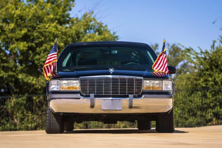 It protected Bill Clinton in 1996—why not you? This presidential limousine will soon be up for auction and it’s a true bunker on wheels
