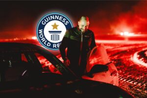 New record-Taycan GTS drifts 10.87 mi - © Porsche