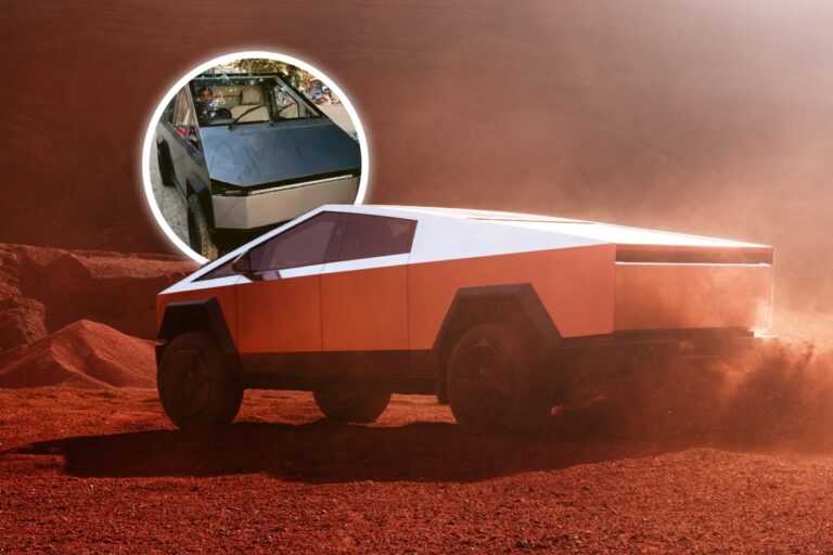 A Tesla for 11% of the price: Two engineers build a Cybertruck replica, and the result is stunning