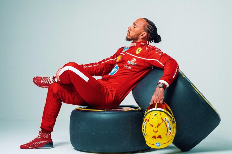 Hamilton on vacation at Ferrari? The F1 boss is so comfortable in Maranello that he’s even parked his RV there