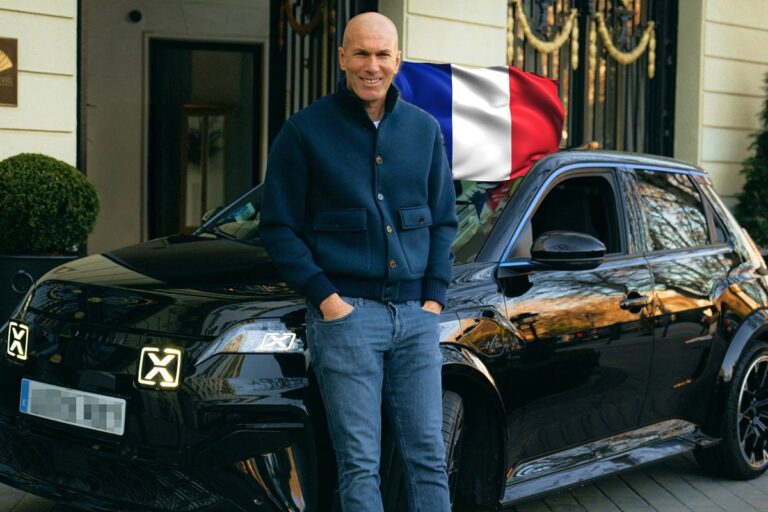 Patriotic pride or just a marketing stunt? The French king of soccer endorses Alpine’s first 100% electric sporty city car, the A290