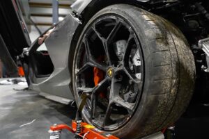He bought the first crashed Lamborghini – © Mat Armstrong