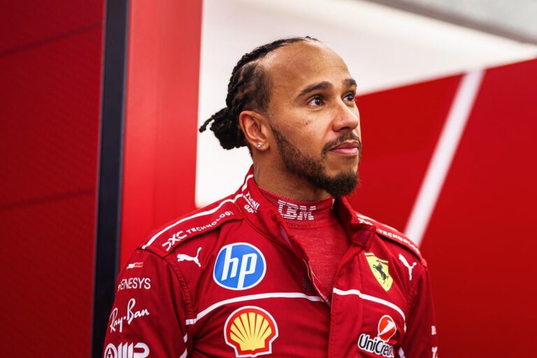 Last season for Hamilton? He just arrived at Ferrari but he’s already thinking about retirement—and he has a great reason